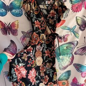 Flowy Floral Mini Dress